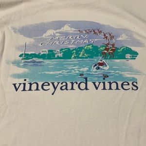 Vineyard Vines “Merry Christmas” L/S Tee, GUC, Size XS